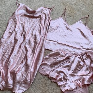 Satin Night Set